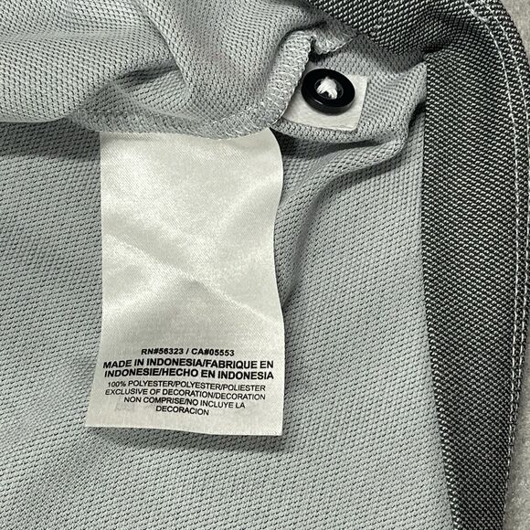 Arizona Wildcats Polo Shirt Mens XL Gray Blue Club Collar Nike Collorblock NCAA - Picture 6 of 12